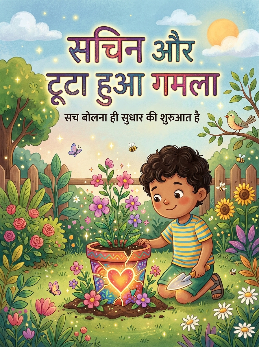 सचिन और टूटा हुआ गमला