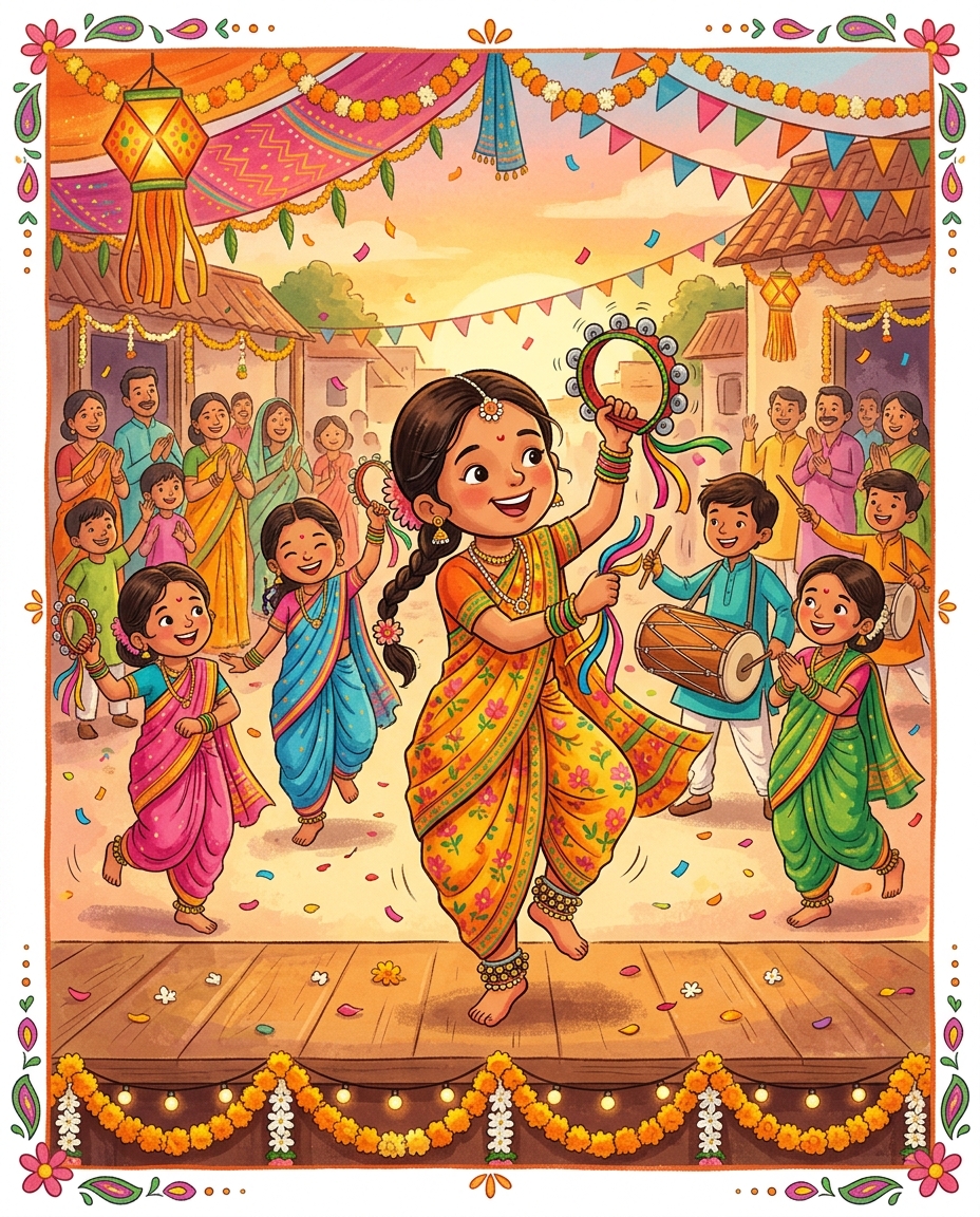 Suhasin’s Lavani Lezim Dance